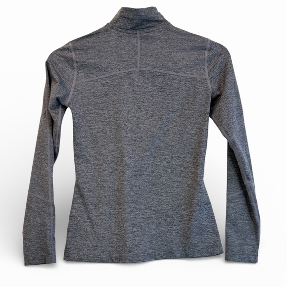 Nike Charcoal Gray Quarter-Zip Top - Picture 2 of 5